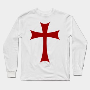 Templar Cross Long Sleeve T-Shirt